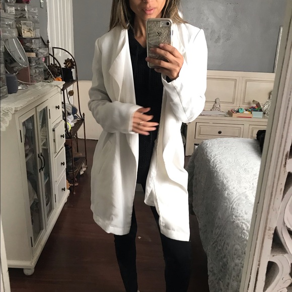 Forever 21 Jackets & Blazers - Long Sleeve Pocket Coat